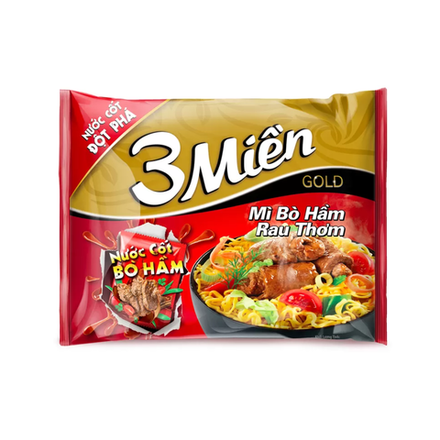 Лапша 3 Mien с говядиной 75 гр