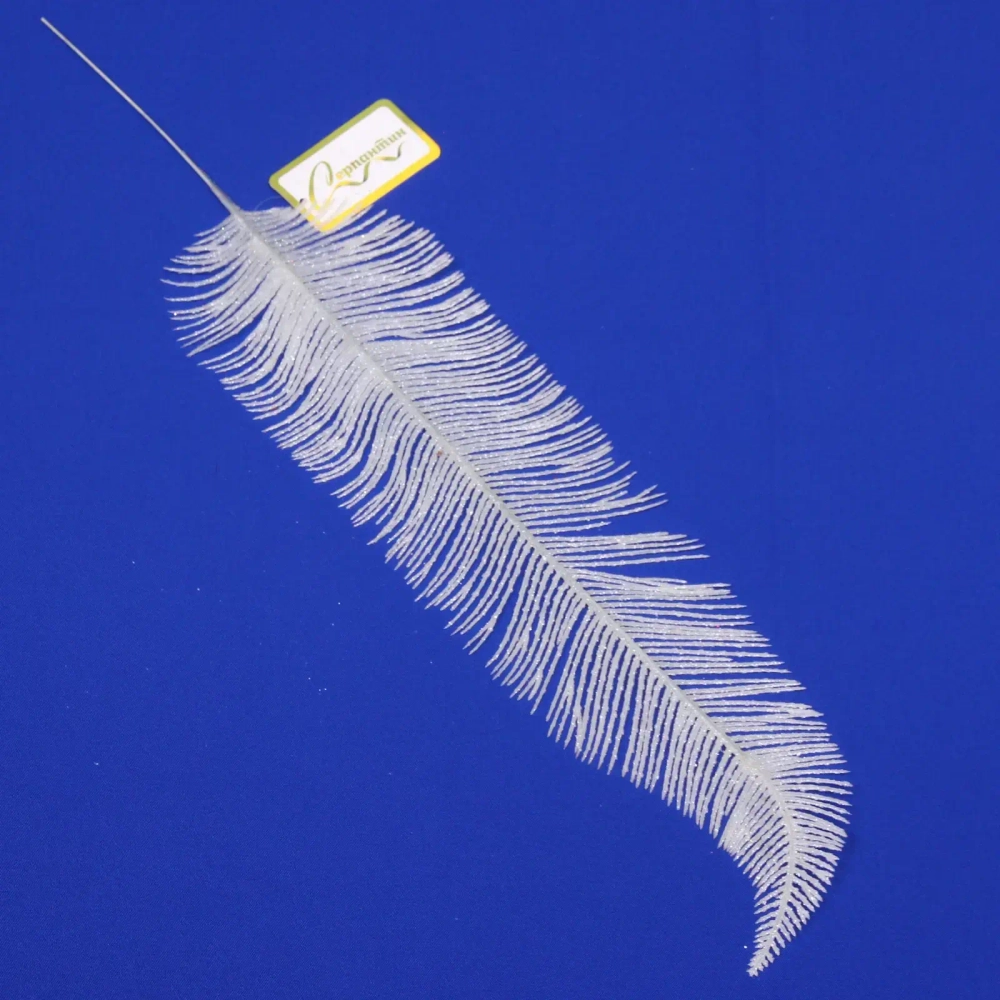 Ветка декоративная «Богемный стиль» 56 см, Белый