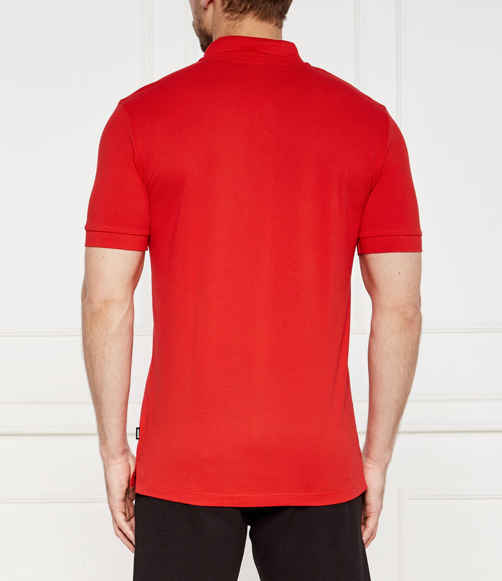 поло pallas BOSS BLACK - красный(50468362)