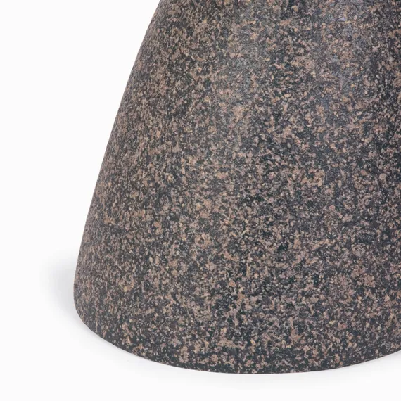 Кофейный столик Zuran Ø60х55 см, стекловолокно под камень