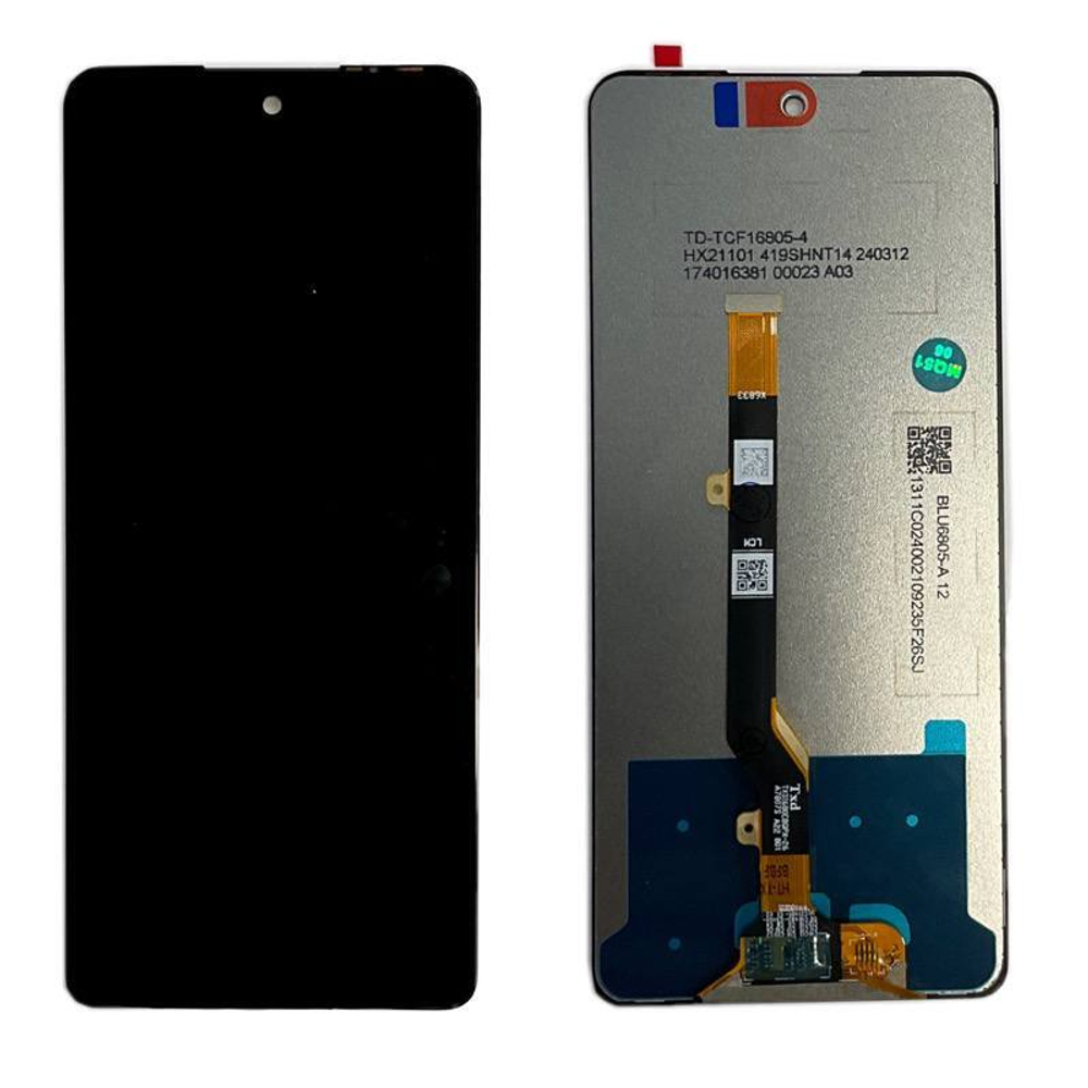 Дисплей для Tecno Pova 5 (LH7n) с тачскрином Черный