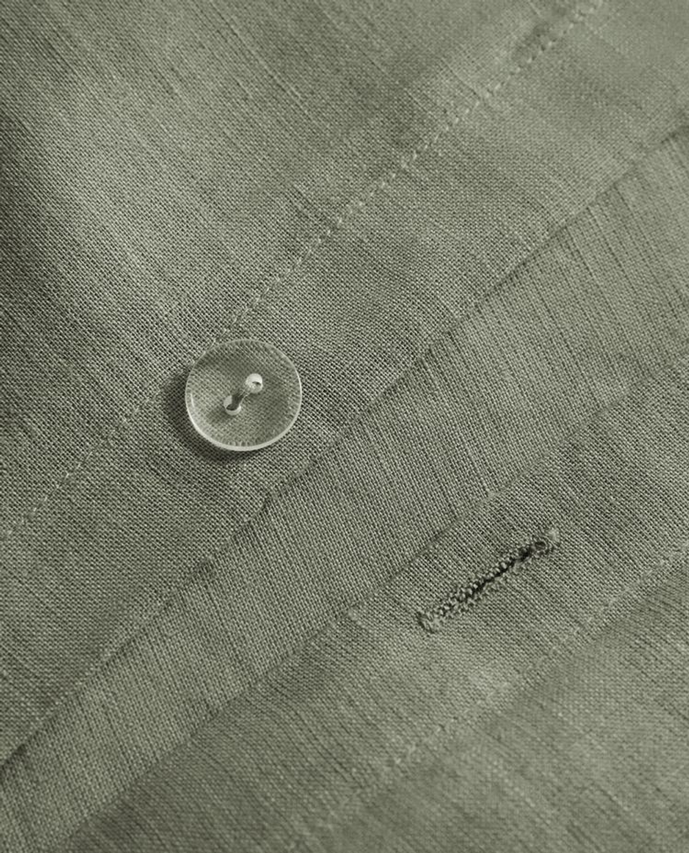 ZARA HOME ОДНОТОННЫЙ ПОДОДЕЯЛЬНИК, ЗЕЛЕНЫЙ