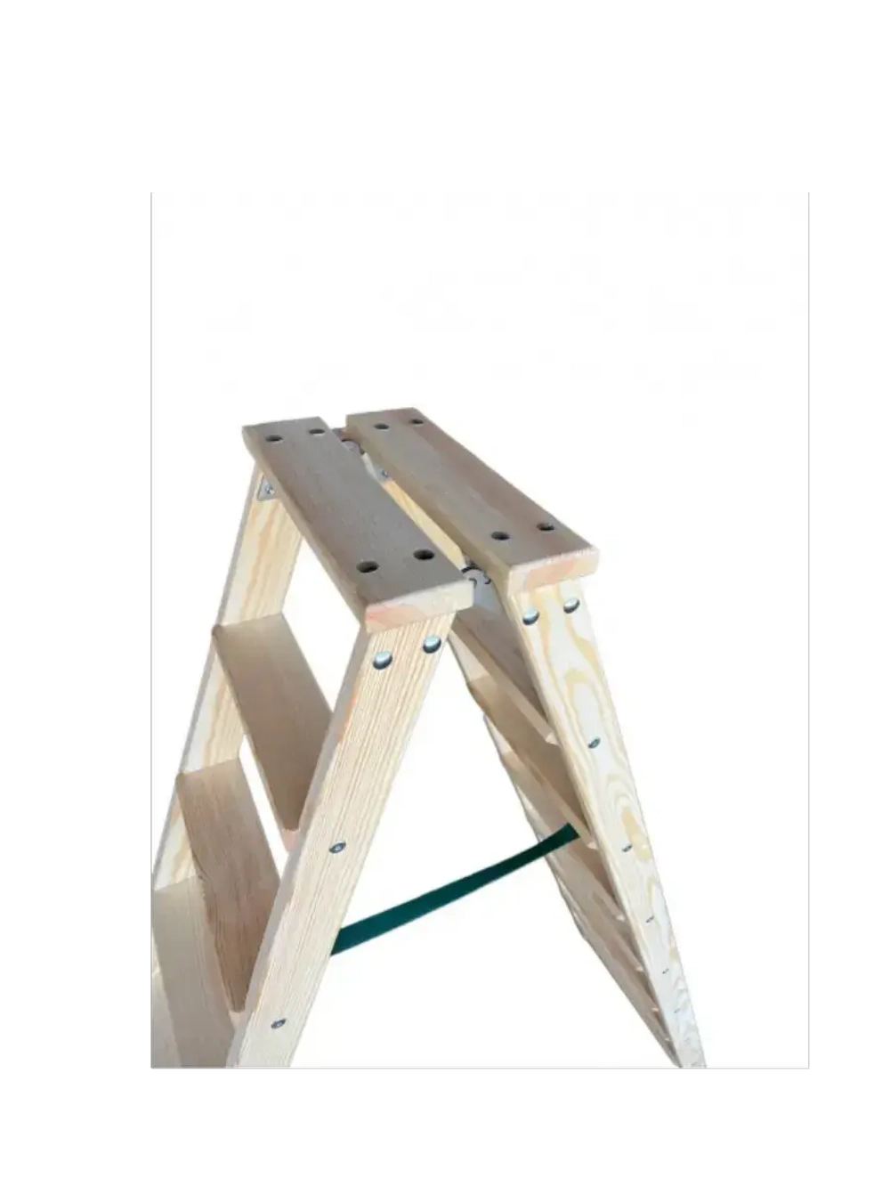 Стремянка деревянная 2х6 wide (рабоч. высота 2,85м)