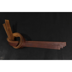 Ременная заготовка Браун с жировой отделкой гладкая