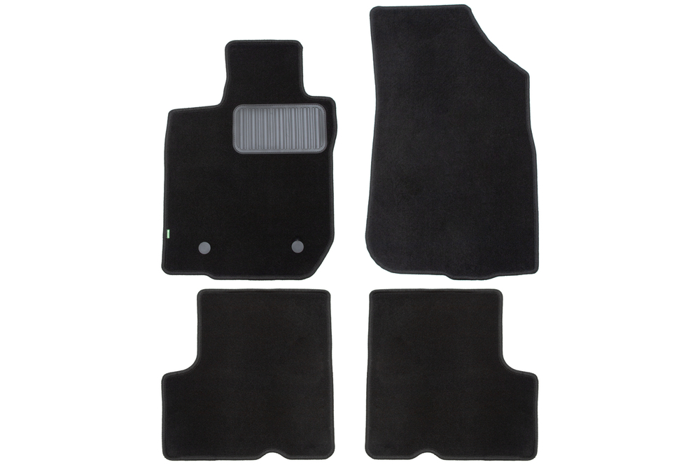 Коврики в салон для RENAULT Duster 2WD 2010-2015, кроссовер, 4 шт. (текстиль) KLEVER02413001210KH