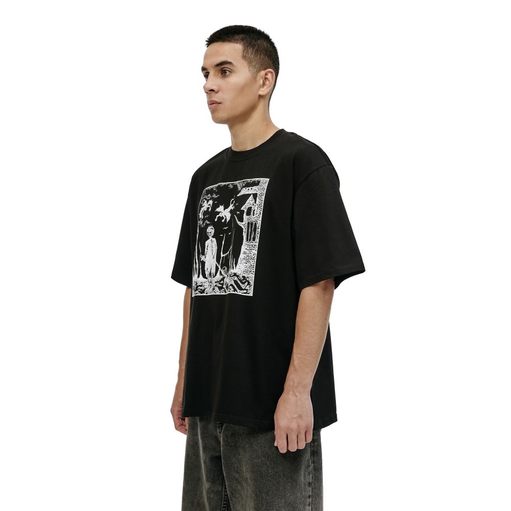 Футболка Волчок Drags черная