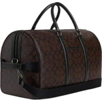 COACH Venturer PVC With Cow Leather Boston Bag, Cow Leather Handbag, Shoulder Bag, Crossbody Bag, Travel Bag Men"s