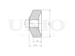 Втулка заднего амортизатора UNIO RMP-10002