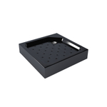 Поддон квадрат  0,9*0,9*0,06 "Universal N"акрил d 90 (каркас+экран) выс.16 см BLACK