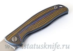 Нож Широгоров Флиппер 95 Горыныч S30V подшипник анодированиефотография - 5