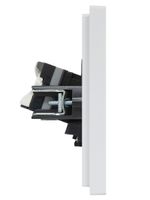 FORTE&PIANO Розетка компьютерная двойная RJ45 кат.5E FP233 белый IEK