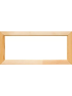 Деревянная рама 25x60 для картин на подрамнике сеч. 40x18