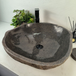 Раковина из речного камня RS-65280 55*53*15 0857
