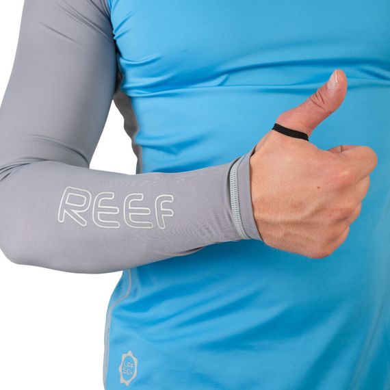 Гидрофутболка-рашгард Scorpena REEF синий/серый