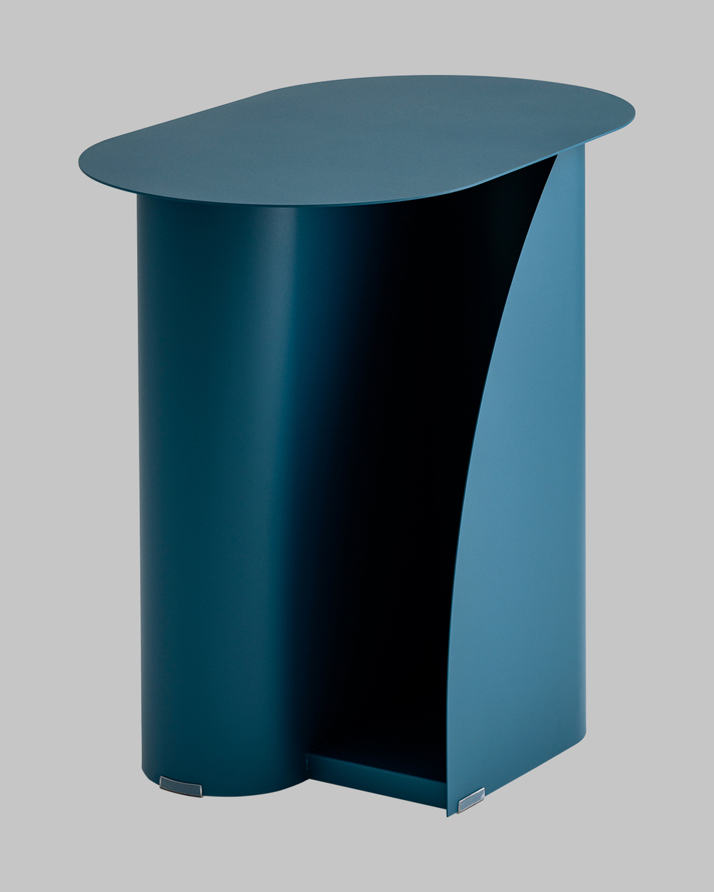 Журнальный столик Yvaine металл синий