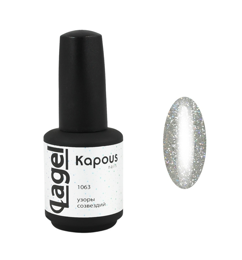 Гель-лак 1063 Узоры созвездий LAGEL, Kapous, 15 мл