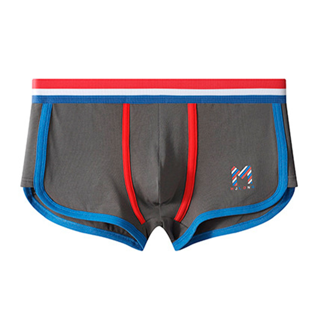 Набор из 3 мужских трусов-боксеров с контрастной отделкой (Размер: XXXL) (Цвет: разноцветный)