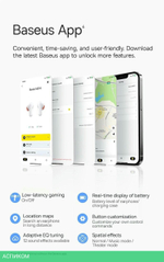 Наушники Baseus Bowie MZ10 True Wireless Earphones White (NGTW340102)