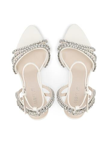 Marc Cain Босоножки, декорированные стразами