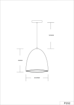 Подвесной светильник Arte Lamp CENTO A7083SP-1BJ
