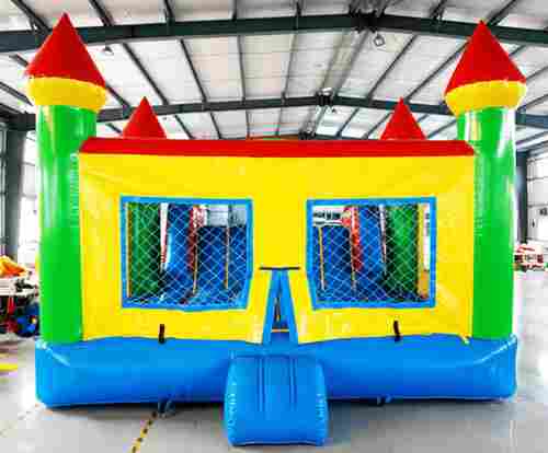 Батут с бассейном "Домик с бассейном" 7*4*3 м