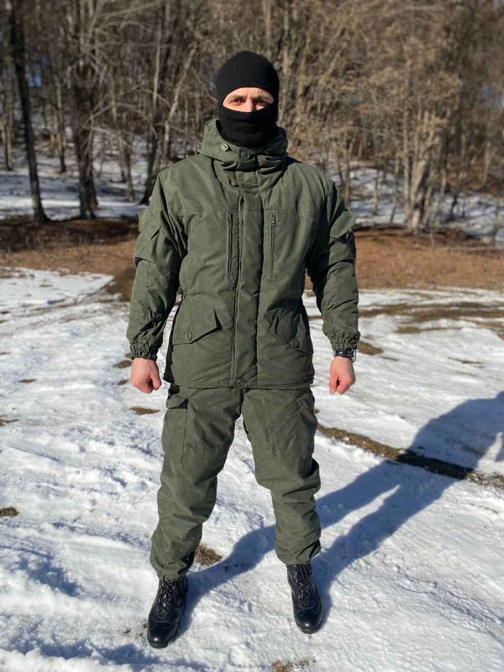 Костюм Горка 5 зима мембранный / олива
