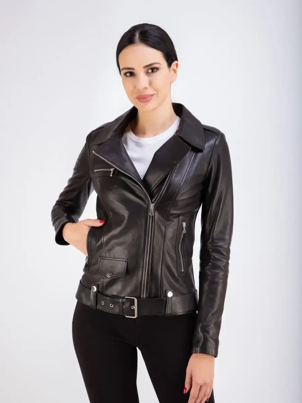 Косуха женская натуральная кожа Турция