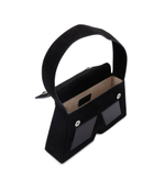 Кожаная сумка через плечо icon k Karl Lagerfeld - черный(236W3184)