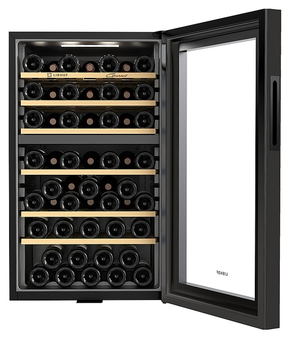 Винный шкаф Libhof Gourmet GM-56 black черный