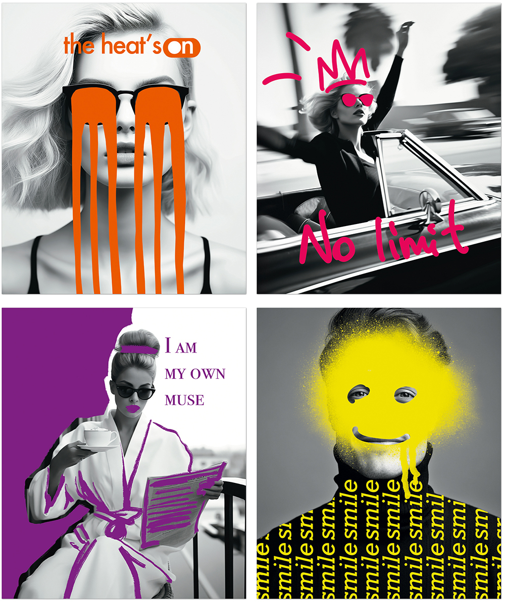 Тетрадь общая 48 листов на скрепке "Neon life details"