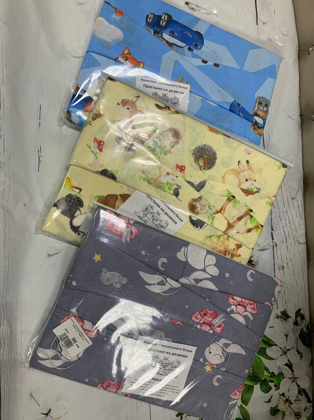 Комплект постельного белья 3 предмета, перкаль (ИП Людин А.В.)