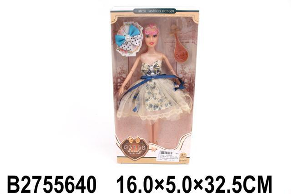 Кукла тип Модель с аксессуарами, коробка CY1015A