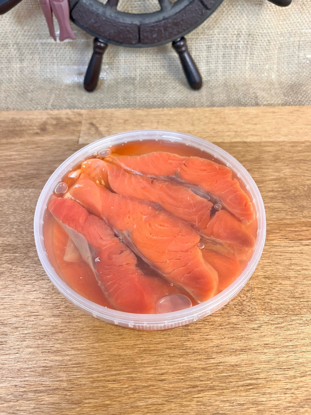 Ломтики нерки в масле 500 гр