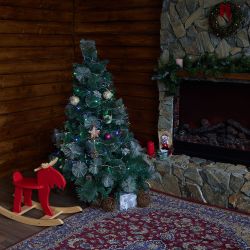 ULD-S1000-100-DTA MULTI IP20 Гирлянда светодиодная. 10м. 100 светодиодов. Разноцветный свет. Провод прозрачный. ТМ Uniel