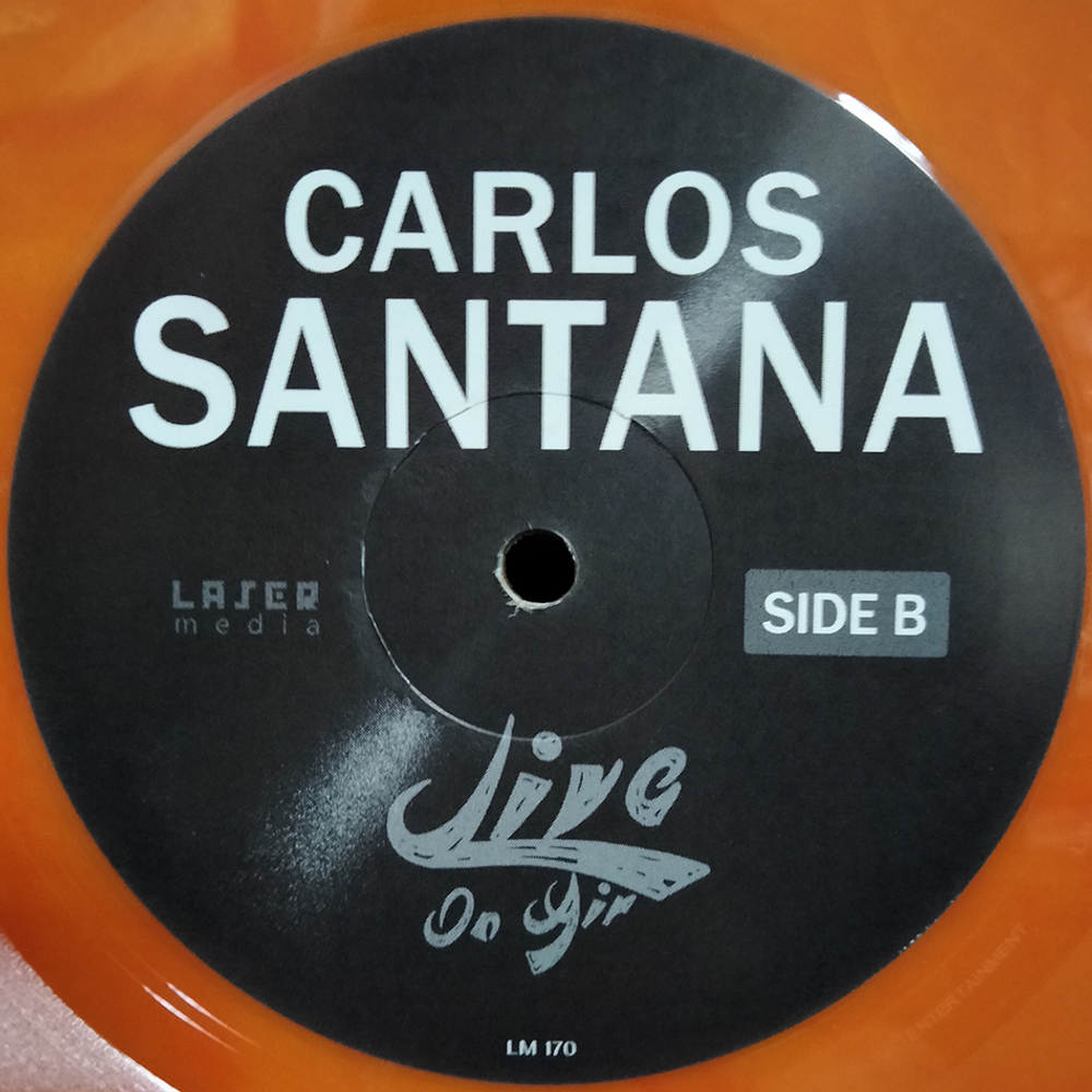Carlos Santana / Live On Air (Coloured Vinyl)(LP)