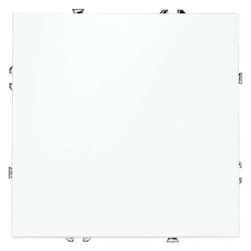 Проходной переключатель встраиваемый VOLTUM S70 одноклавишный 10А, (белый матовый)