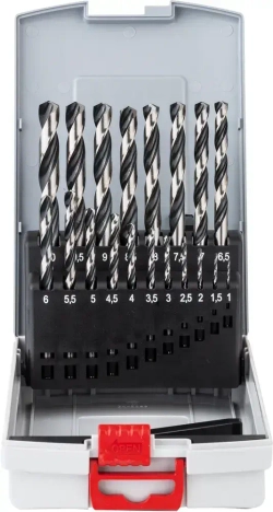 Набор сверл по металлу Bosch "HSS PointTeQ ProBox", 19 шт. 2608577351