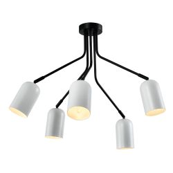 Люстра Rivoli Rosalinda 3167-305 5 х Е14 40 Вт модерн