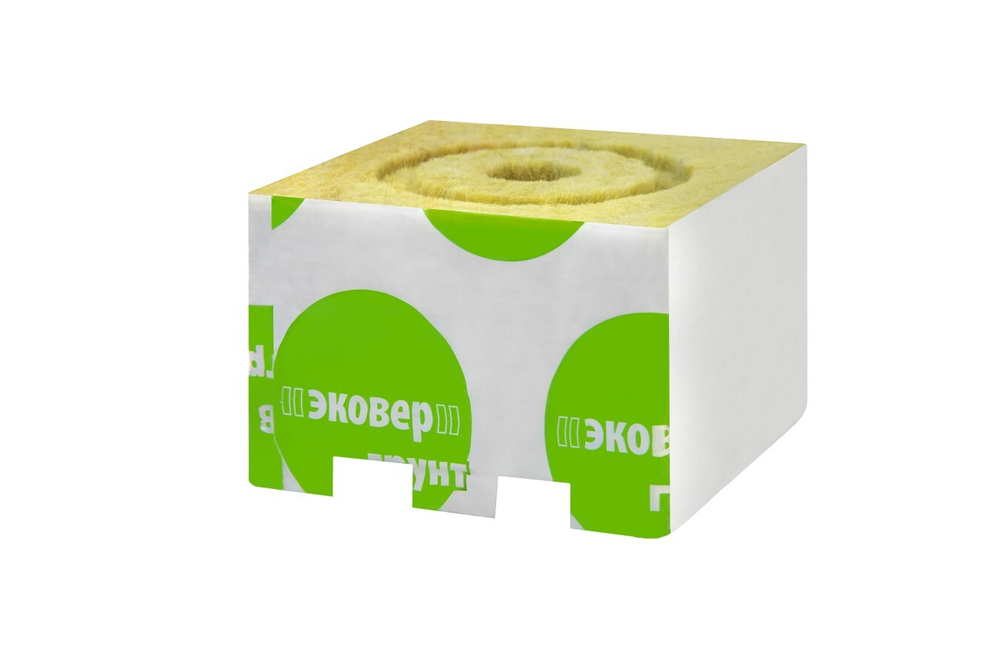 Минеральная вата (агровата) Эковер Грунт Куб Универсал 10*10*6.5 см 29/35*1