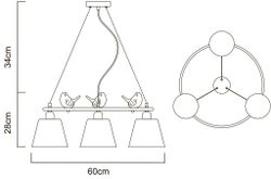 Подвесная люстра Arte Lamp