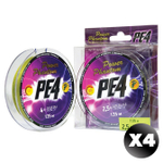 Плетенка Power Phantom PE4, 135м, Желтый