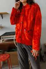 Куртка Soeurs рабочая 3 красная