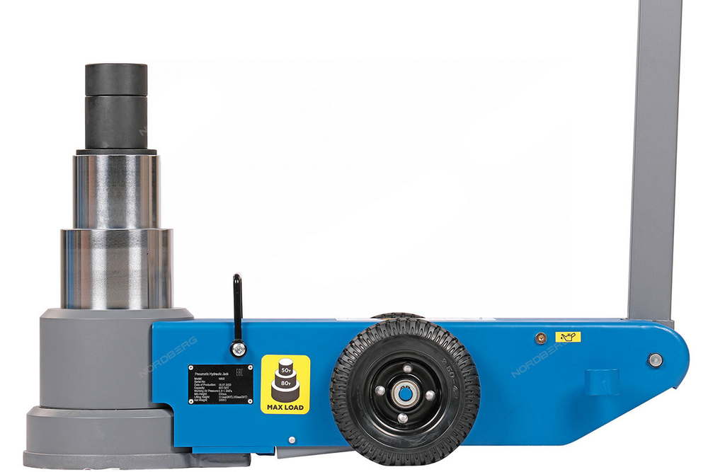 NORDBERG (N802) Домкрат пневмогидравлический подкатной двухштоковый, 50/80 т