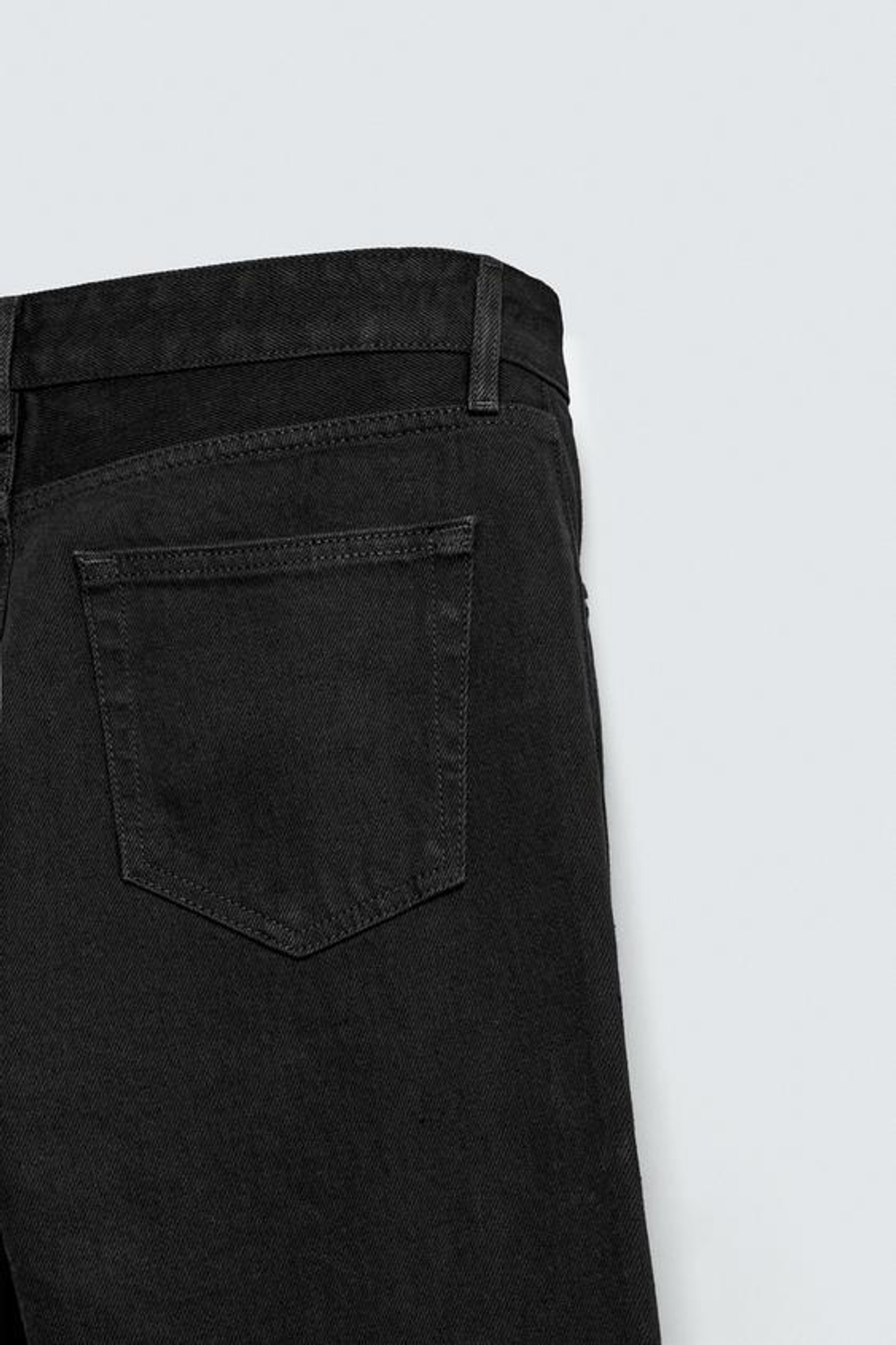 ZARA ДЖИНСЫ FLARE FIT, ЧЕРНЫЙ