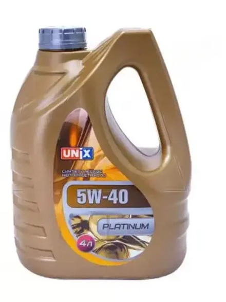 Масло UNIX 5w-40 SN CF PLATINUM син 4л