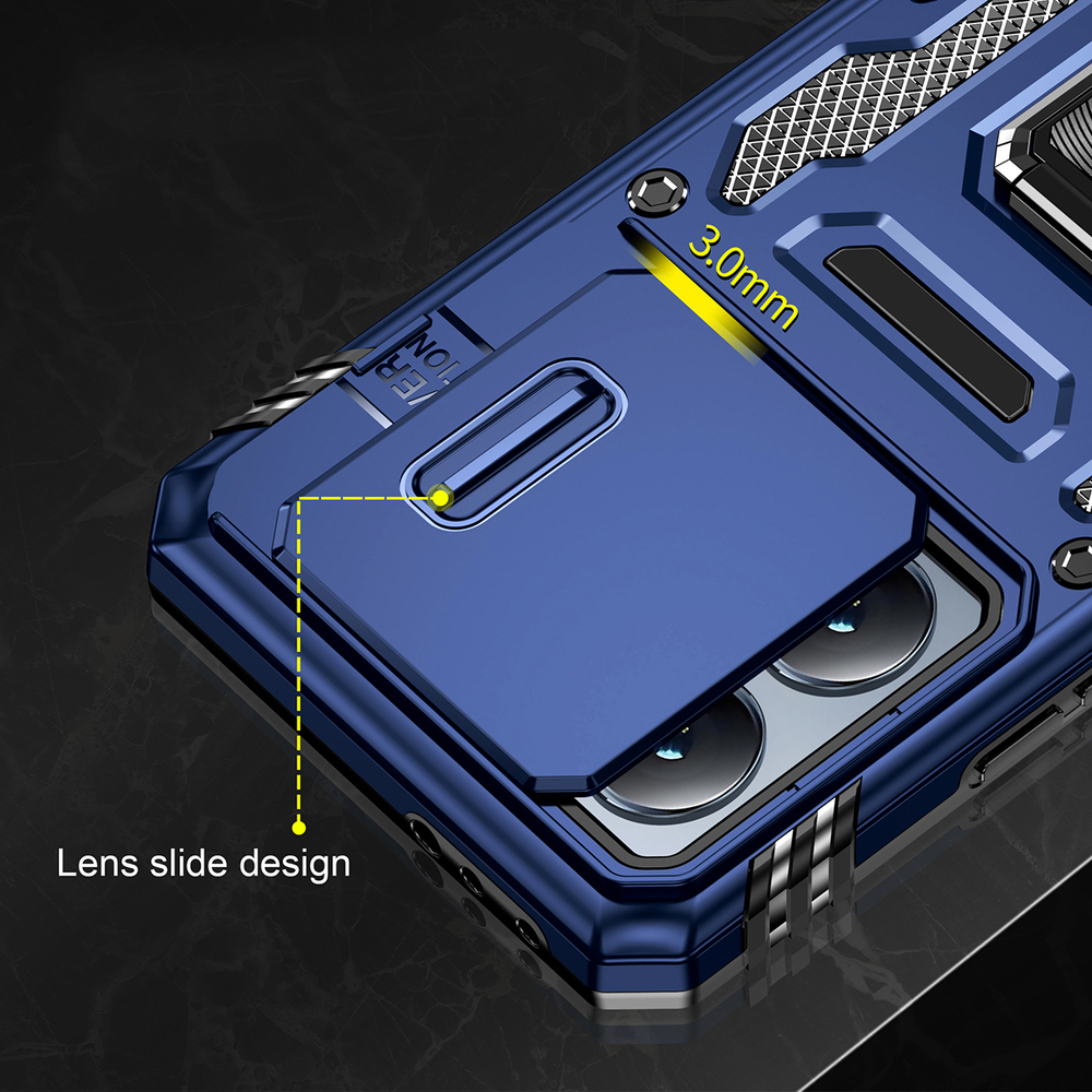 Чехол Safe Case с кольцом и защитой камеры для Xiaomi 14T