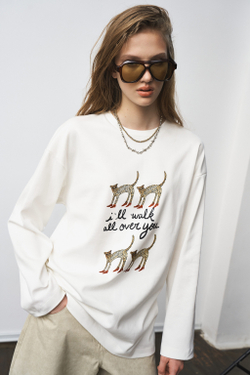 Лонгслив 1292 молоко