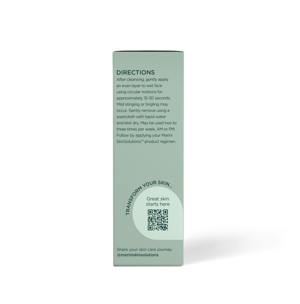 JAN MARINI Marini Limited Edition Exfoliator Vanilla Spice Полиш-крем тройного действия для мгновенного обновления и сияния кожи 48 г