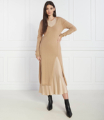 Платье 2в1 TWINSET - коричневый(232TP3210)