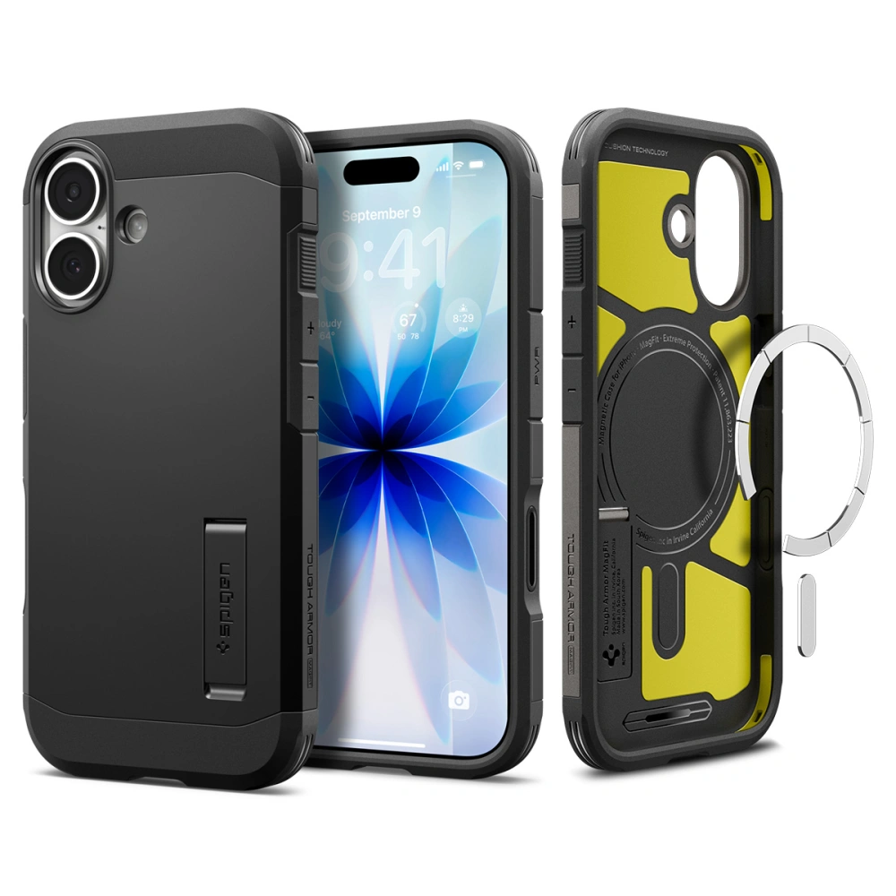 Чехол Spigen Tough Armor ”T” для iPhone 17 черный